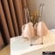 Jimmy Choo Heel 6.5cm Aurelie Pointed Pumps Patent Nude with Pearl Embellishment 2021
