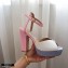 Jimmy Choo Heel 11.5cm Platform 3cm SACARIA/PF Sandals Satin with Crystal Hotfix Embellishment 2021