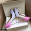 Jimmy Choo Heel 10.5cm ROMY Pointed-Toe Pumps Satin with Crystal Hotfix Embellishment 2021