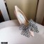 Jimmy Choo Heel 8.5cm SEKA Pumps Nude with Crystal Bow Clasp 2021