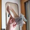 Jimmy Choo Heel 8.5cm SEKA Pumps Nude with Crystal Bow Clasp 2021