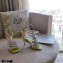Jimmy Choo Heel 8.5cm Josefine Sandals Light Green with Crystal Embellishment 2021