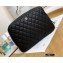 Chanel Cosmetic Vanity Case Bag 31106 Grained Calfskin Black