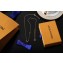 Louis Vuitton Essential V Pendant Necklace Black 2018