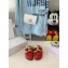 JW Anderson Shearling Lining Chain Loafer Mules Red 2021
