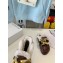 JW Anderson Shearling Lining Chain Loafer Mules Coffee 2021