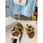 JW Anderson Shearling Lining Chain Loafer Mules Suede Brown 2021