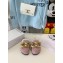 JW Anderson Shearling Lining Chain Loafer Mules Suede Pink 2021
