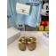 JW Anderson Shearling Lining Chain Loafer Mules Suede Apricot 2021