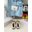 JW Anderson Shearling Lining Chain Loafer Mules Suede Apricot 2021