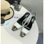 Saint Laurent Heel 9cm Blade Slingback Pumps in Patent Leather White 2021