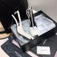 Saint Laurent Heel 9cm Blade Slingback Pumps in Patent Leather White 2021