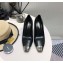 Saint Laurent Heel 9cm Blade Pumps in Leather Black 2021