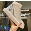 Dior Quilted Nylon D-Player Sneakers White/Gray 2021
