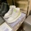 Dior Quilted Nylon D-Player Sneakers White/Green 2021