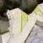 Dior Quilted Nylon D-Player Sneakers White/Green 2021