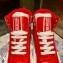 Dior Quilted Nylon D-Player Sneakers Red 2021