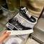 Dior Quilted Nylon D-Player Sneakers Black 2021