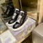 Dior Quilted Nylon D-Player Sneakers Black 2021