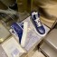 Dior Quilted Nylon D-Player Sneakers Navy Blue 2021