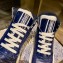 Dior Quilted Nylon D-Player Sneakers Navy Blue 2021
