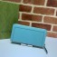 Gucci Diana Continental Wallet with Bamboo 658634 Light Blue 2021