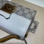 Gucci Padlock Mini Shoulder Bag 652683 White 2021