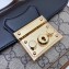 Gucci Padlock Mini Shoulder Bag 658487 Black 2021
