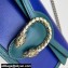 Gucci Dionysus Super Mini Shoulder Bag 476432 Leather Blue/Turquoise 2021