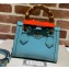 Gucci Diana Mini Tote Bag 655661 Light Blue 2021