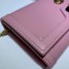 Gucci Diana Chain Wallet with Bamboo 658243 Pink 2021