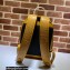 Gucci GG Embossed Backpack Bag 658579 Yellow 2021