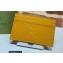 Gucci GG Embossed Card Case 625564 Yellow 2021