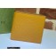 Gucci GG Embossed Wallet 625562 Yellow 2021