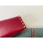 Valentino Rockstud Alcove Grainy Calfskin Box Bag Red 2021