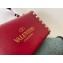 Valentino Rockstud Alcove Grainy Calfskin Box Bag Red 2021