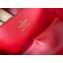 Valentino Rockstud Alcove Grainy Calfskin Box Bag Red 2021