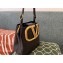 Valentino Supervee Calfskin Handbag Black 2021