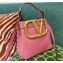 Valentino Supervee Calfskin Handbag Pink 2021