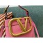 Valentino Supervee Calfskin Handbag Pink 2021