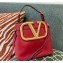Valentino Supervee Calfskin Handbag Red 2021