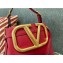 Valentino Supervee Calfskin Handbag Red 2021