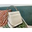 Valentino Supervee Calfskin Handbag White 2021