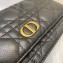 Dior Caro Belt Pouch with Chain Bag Black 2021