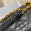 Dior Caro Belt Pouch with Chain Bag Black 2021