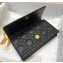 Dior Caro Belt Pouch with Chain Bag Black 2021