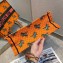 Dior Small Book Tote Bag in Multicolor Dragon & Fire Embroidery Orange 2021