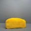 Prada Shearling Tote Bag 1BG130 Yellow 2021