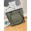 Chanel Mixed Fibers Deauville Small Shopping Tote Bag A67000 Green 2021