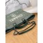 Chanel Mixed Fibers Deauville Large Shopping Tote Bag A66941 Green 2021